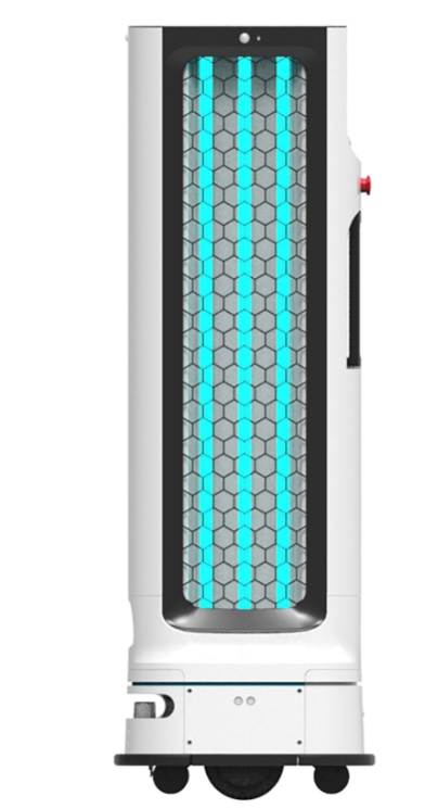 LG מציגה רובוט אוטונומי העושה שימוש בתאורה אולטרא-סגולה למשימות חיטוי