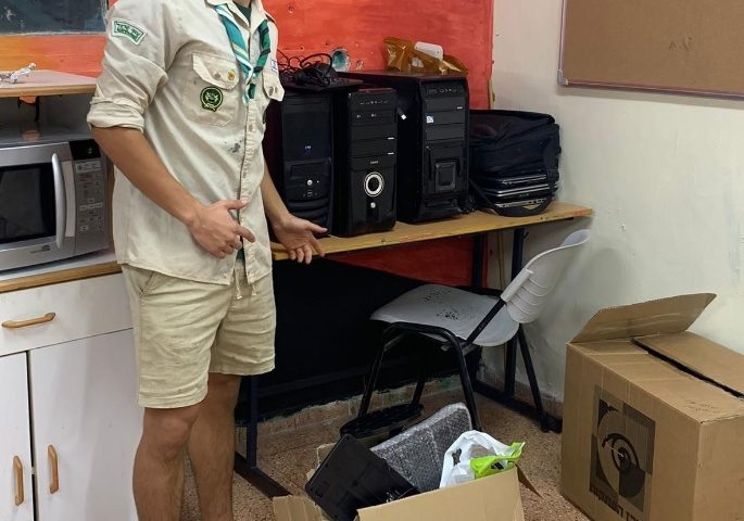 חניכי תנועת הצופים אספו 600 מחשבים שיגיעו למשפחות נזקקות 'בספטמבר, אף תלמיד לא יישאר ללא מחשב'
