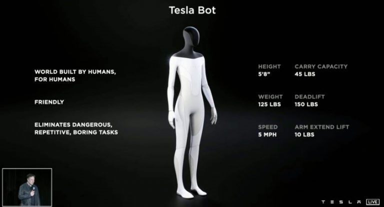 Tesla bot,טסלה בוט