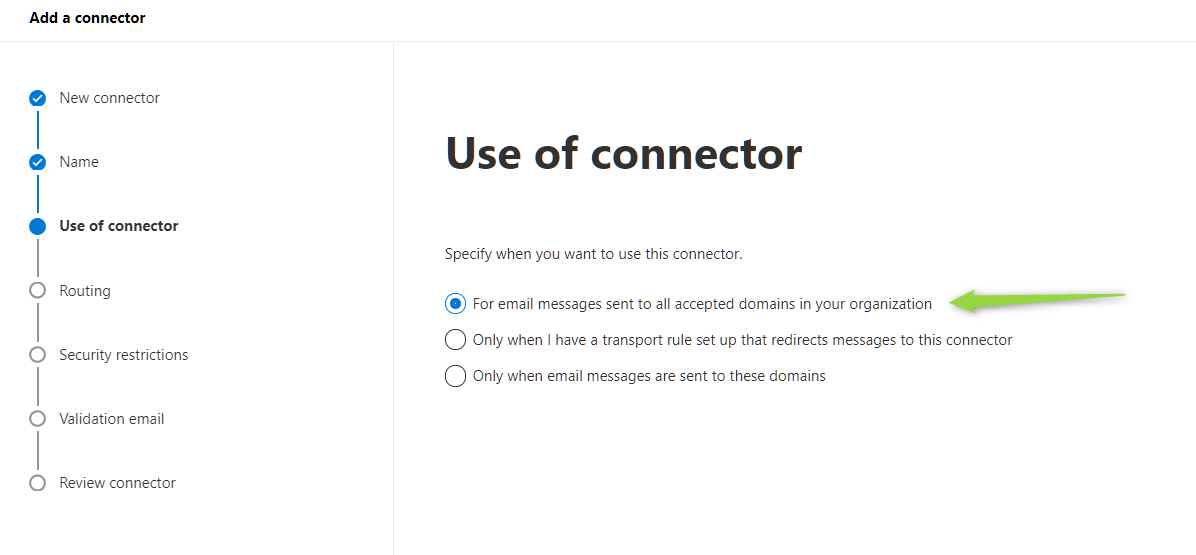 יצירת Connector