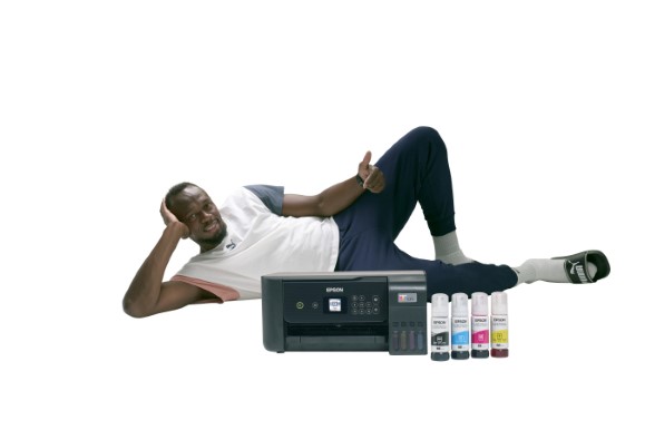 Epson ואגדת הספורט יוסיין בולט ממשיכים לרוץ יחד