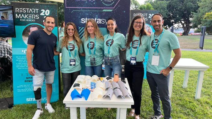 הדפסת תלת מימד וצוות מתנדבים של סטרטסיס גויסו לשדרוג פרוטזה לחייל קרבי (מיל.) ומתחרה פראלימפי בהווה