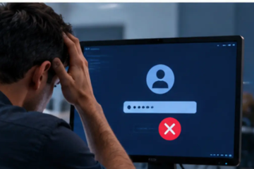 מחשב וטלפון עם מנגנון כניסה מאובטח לחשבון Google באמצעות Passkey