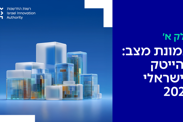 דוח רשות החדשנות תמונת מצב ההייטק בישראל 2025 מציג מגמות מעורבות: